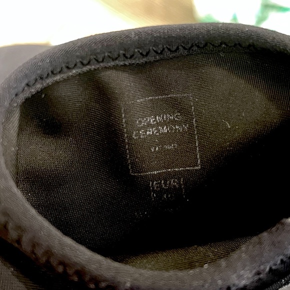 Opening Ceremony Black/White Suede Leather Anhabbel High Top Chunky Sneakers - Picture 4 of 16